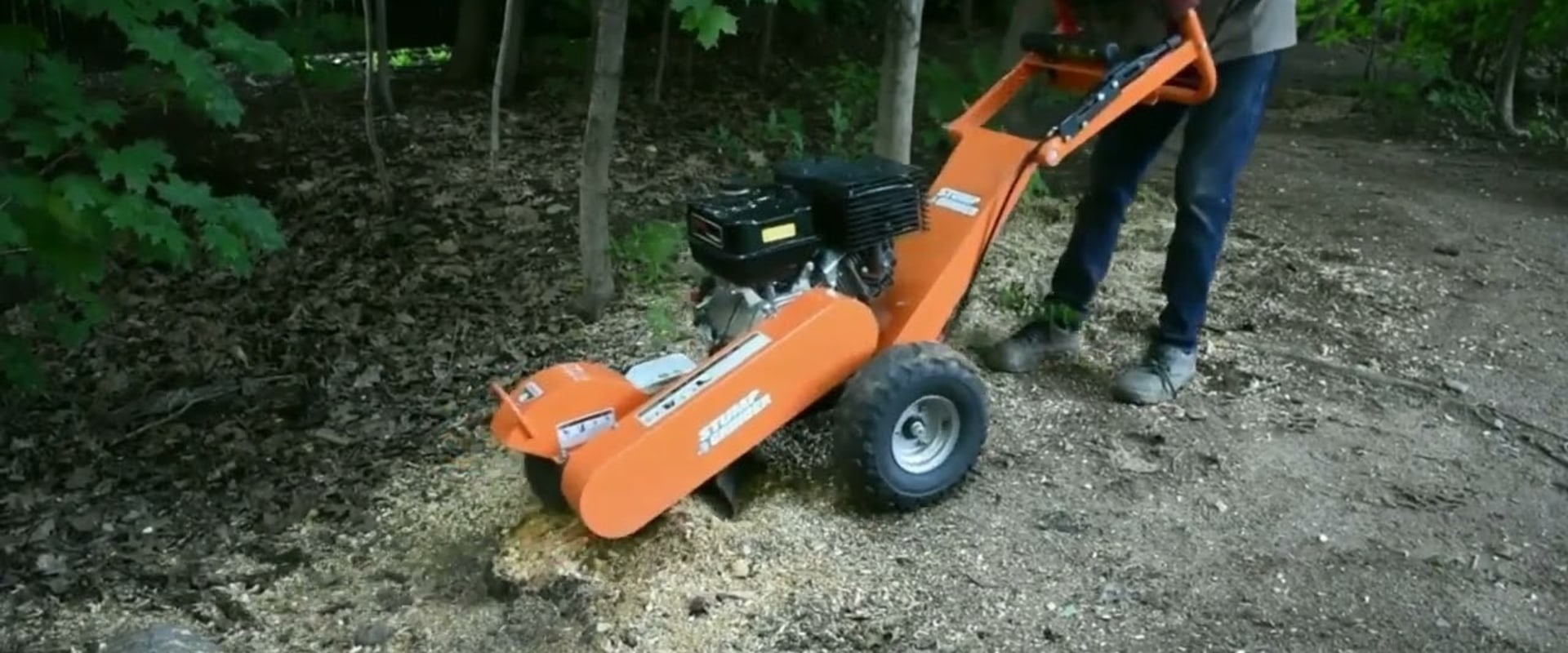 Gaspowered Handheld Stump Grinders